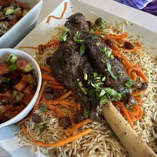 My friend's lamb shank