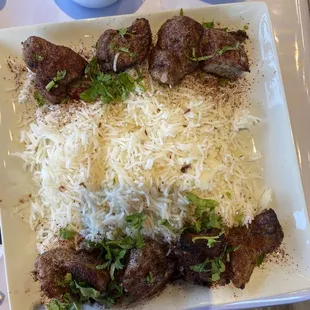 Lamb Tikka Kabob