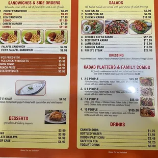 Menu Sept 2022