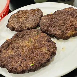 Chapli kabab