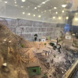 Diorama of Afghan Village