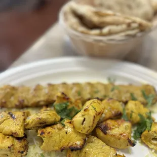 Chicken Tikka Kebabs