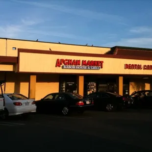 from the outside