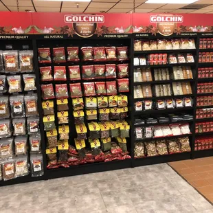 a display of afghani