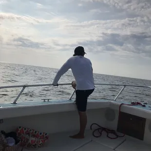 John looking for signs of life