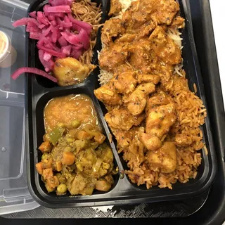 Chicken Suqaar Spicy Meal