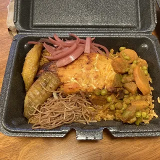 Salmon Fish Bowl Meal