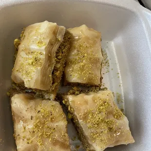 Pistashios Baklava