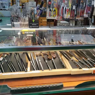 More knives and sharpeners