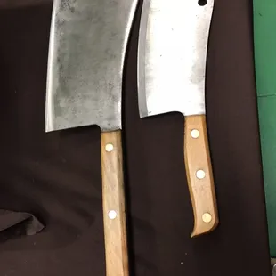 After restored the handles and sharpening