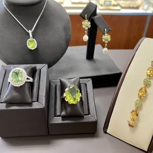 August's gemstone - Peridot