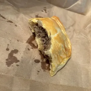 A very delicious beef patty