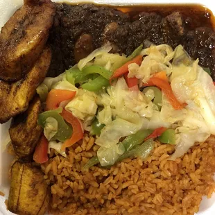 Oxtail n Jolloff rice