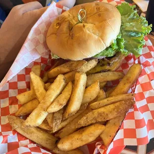 BBQ bacon burger