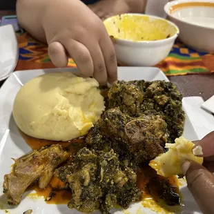 Egusi and Fufu