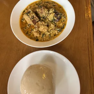 Fufu and Egusi