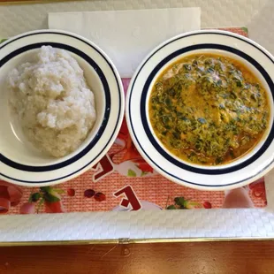 Garri &amp; Egusi