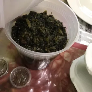 Collard Greens Hot Meal To Go
