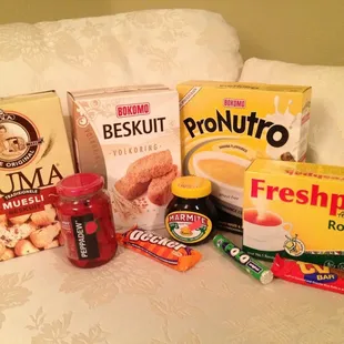 A few of the things you can find at the African Hut.