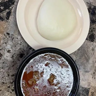 Palm butter soup with FuFu