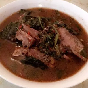 Fish pepper soup was incredible.