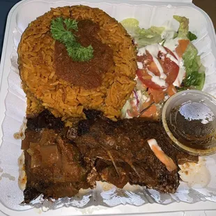 Jollof Rice and Fish