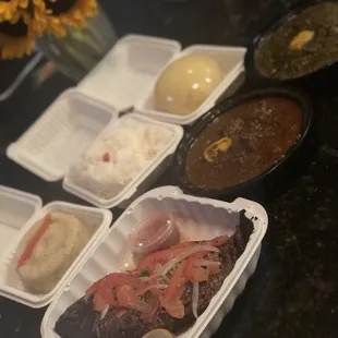 Takeout! Trying out African Palace for the first time!