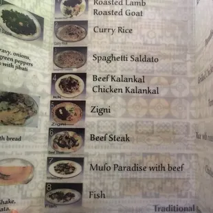 ramen and noodles, menu