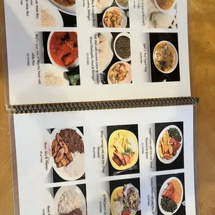 ramen and noodles, menu