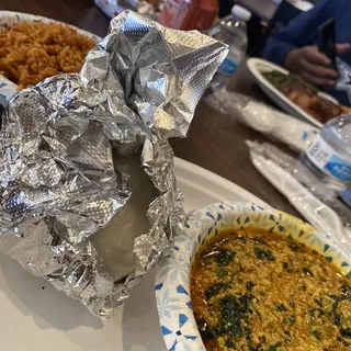 Egusi Soup with Protein