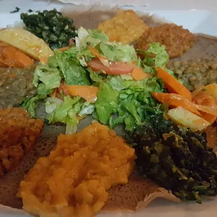 Vegetarian platter