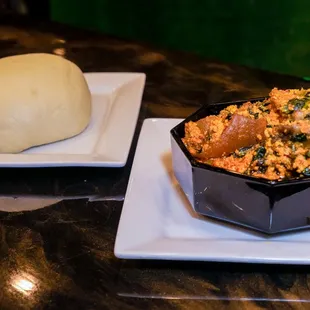 Egusi Soup and FuFu