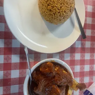 Jolof Rice and Chicken