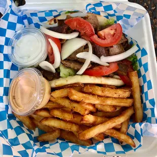 Gopher Lamb Gyros ($8)