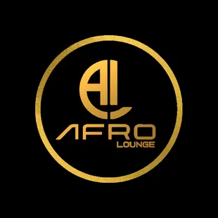 the logo for afro lounge