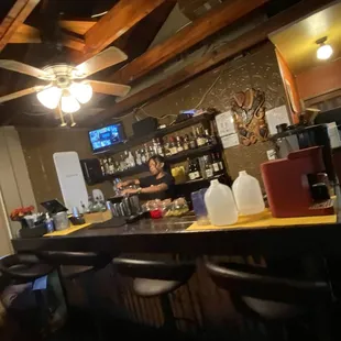 The bartender is getting creative tonight and I'm here for it