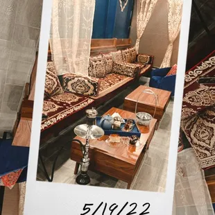 sushi and sashimi, interior