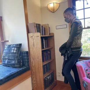 Old texts you can read through (must wear special gloves they give out when you arrive)