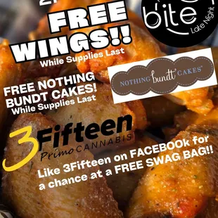 Chicken Wing Giveaway 8/21/24