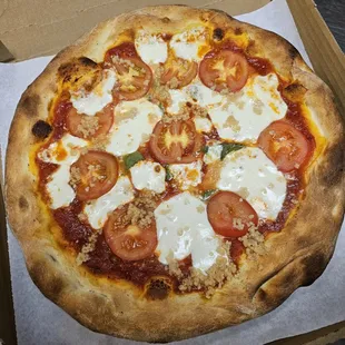 Sexy hot margarita pizza