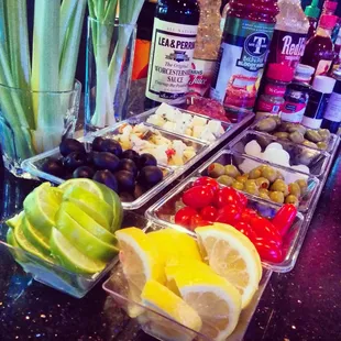 Bloody Mary Bar!