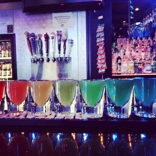 Love me some rainbow shots!