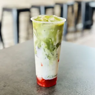 Strawberry Matcha