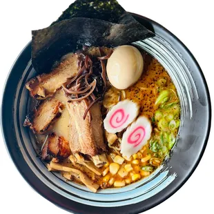 Black Garlic Oil Ramen