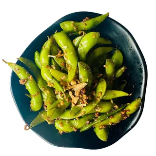 Soy Garlic Edamame