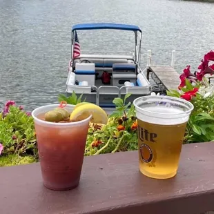 Cocktails and Pontoons