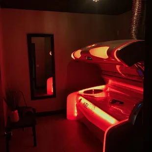 The Diamond bed I used. It had aromatherapy and misters