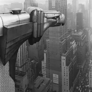 From the Chrysler Building, New York, 1978 by George Tice