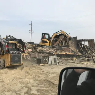 Large Scale Demo of A Double Wide Mobile Home...