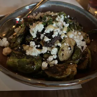 Charred Brussel's Sprouts